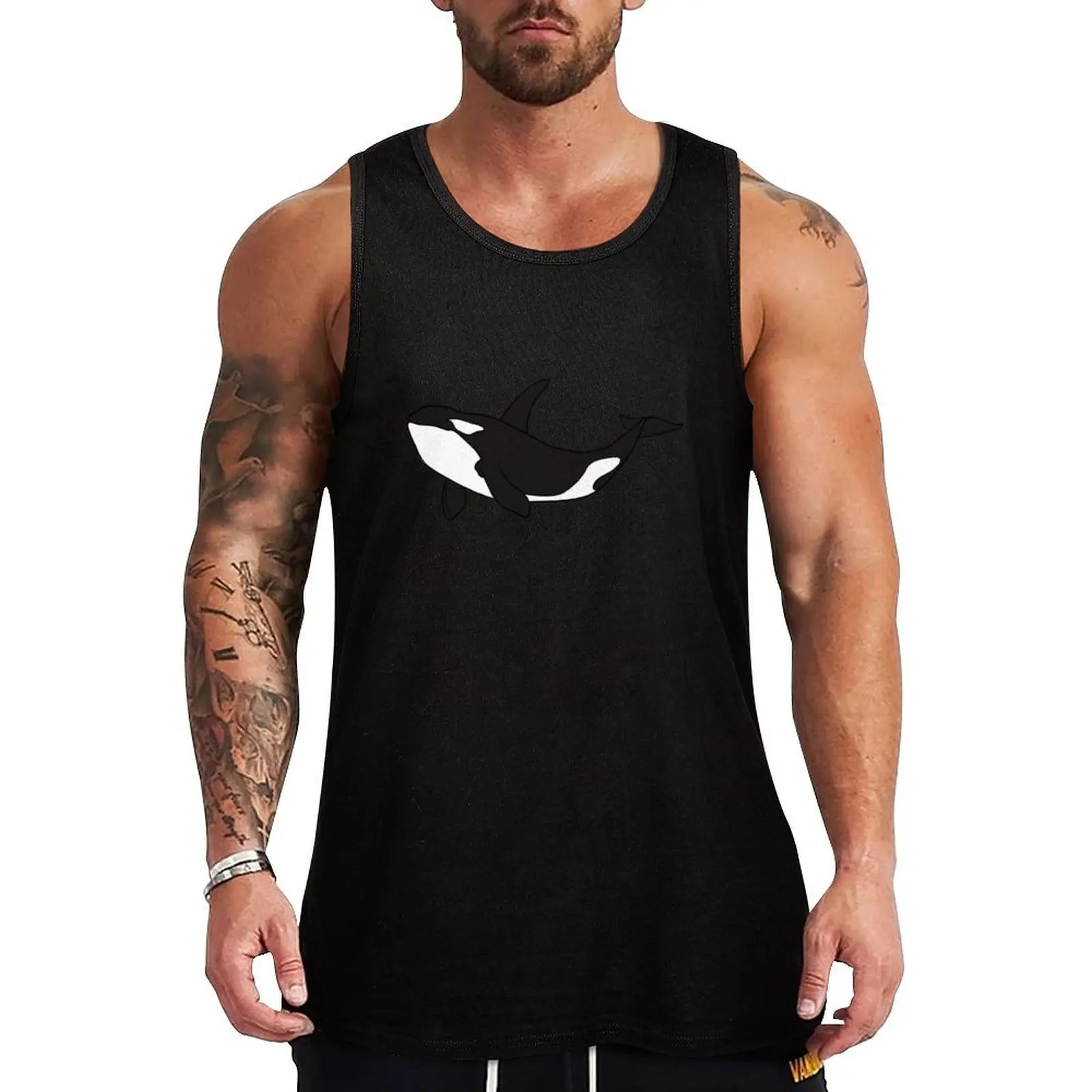 

Orca Tank Top High Stretch Tank Top Athletic Fit Workout Shirt