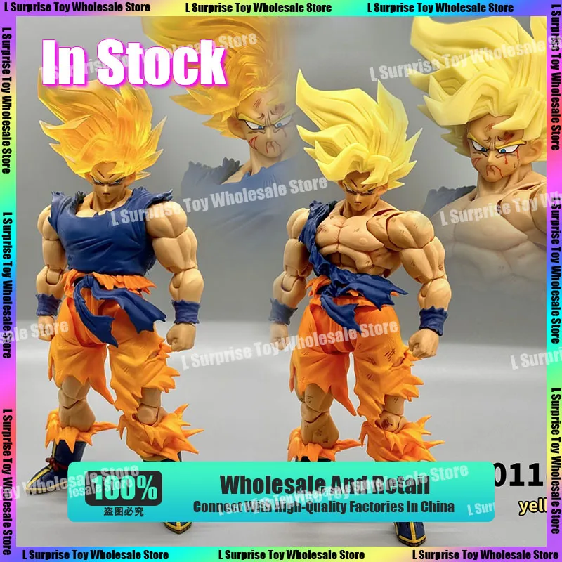 

Air Studio Dragon Ball Z Super Saiyan Son Goku Head Accessories Anime Action Figures The Super Saiyan Was Born Model Toys Gifts