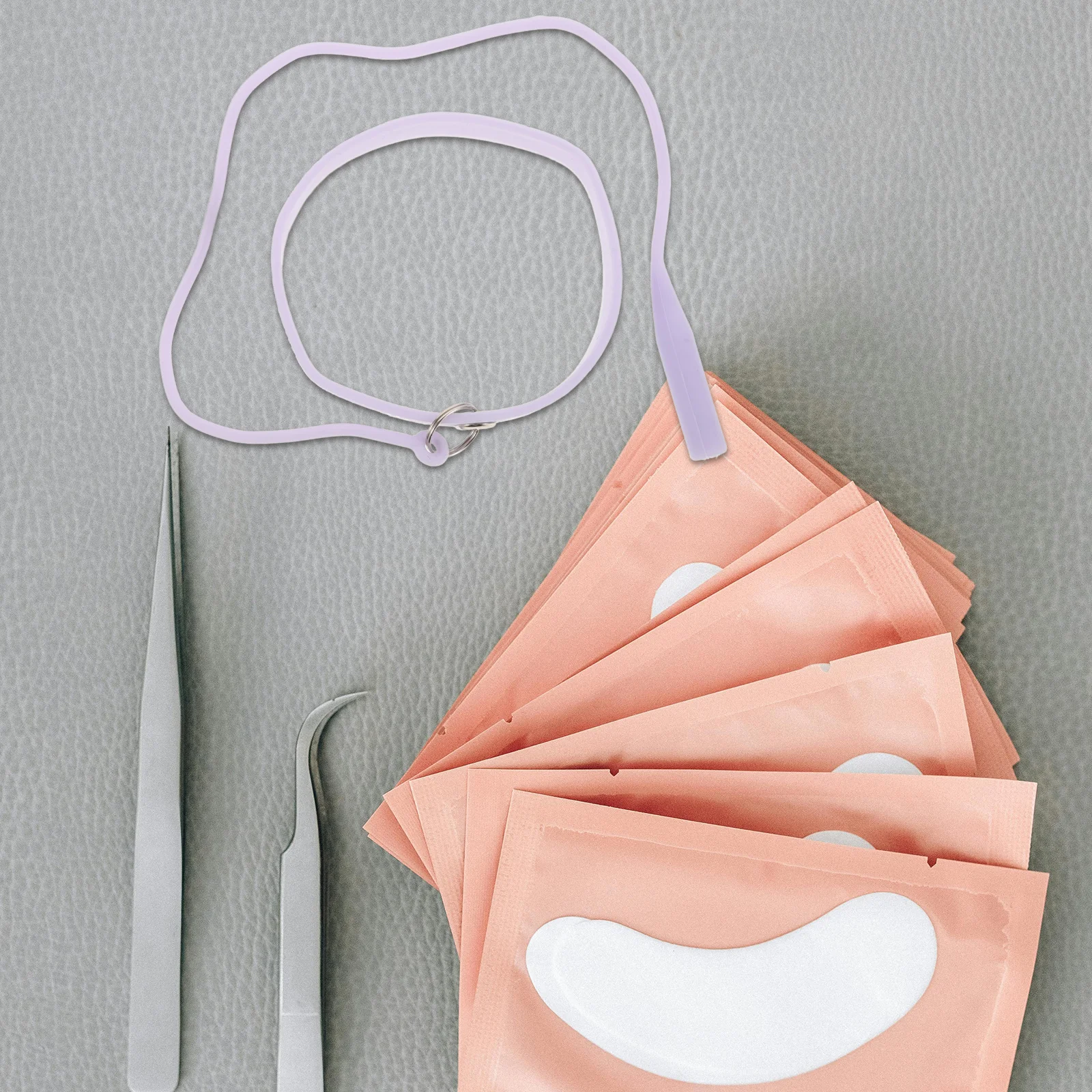 رمش الملقط سيليكون معصمه حامل حامي لاش تمديد لوازم لاش المشبك الملقط حامل دائم رمش تمديد