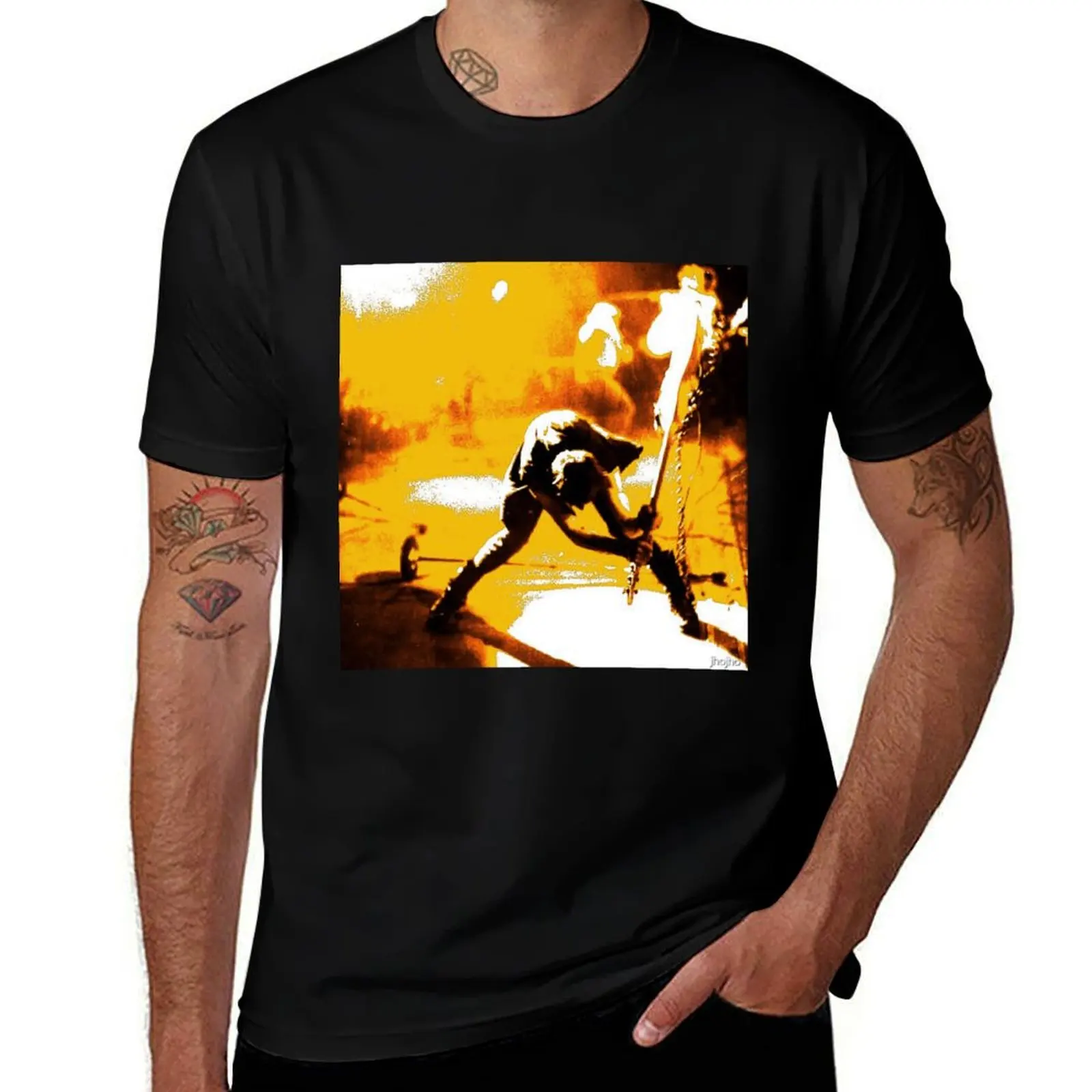 

London Calling Orange T-Shirt t shirt custom print t shirt for man 100 percent cotton t shirts for man slim fit T-shirt
