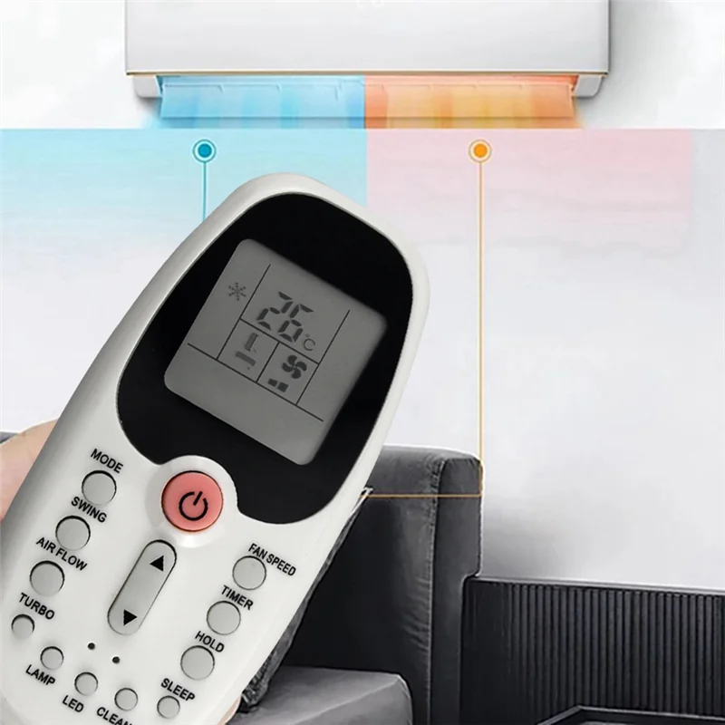 ZH/EZ-01 AC Remote Replace for Chigo Tornado Whirlpool Air Conditioner Remote Control ZH/EZ-01