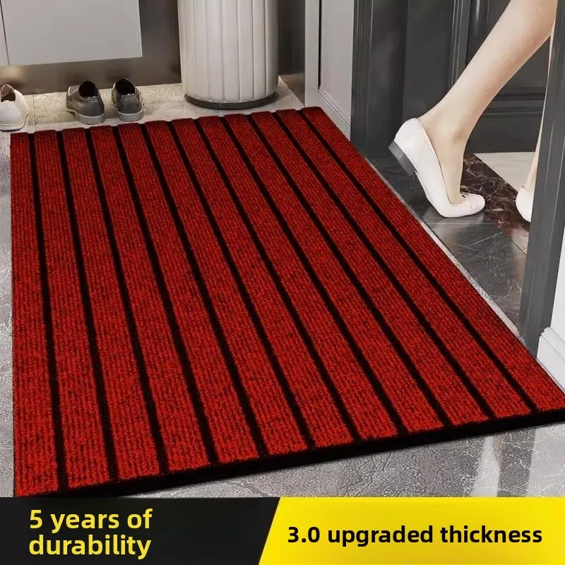 

Ультратонкий придверный коврик, не задерживающий грязь, для дома, противоскользящий, легко чистится, приветственный коврик, напольный коврик для прихожей