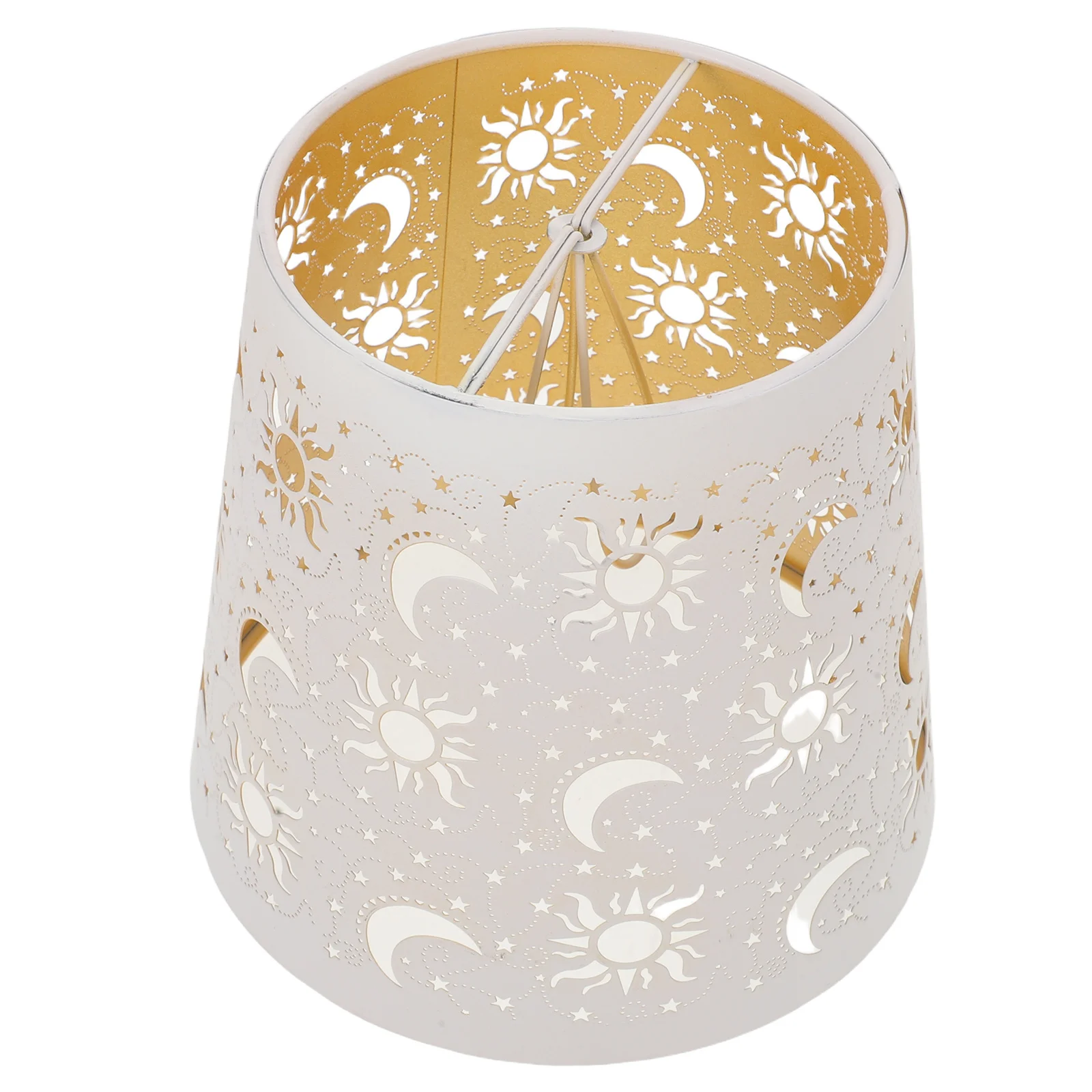 

Hollow Out Metal Lampshade Modern Elegant Design for Table Floor Lamp Replacement Light Accessories Living Room Bedroom Lounge