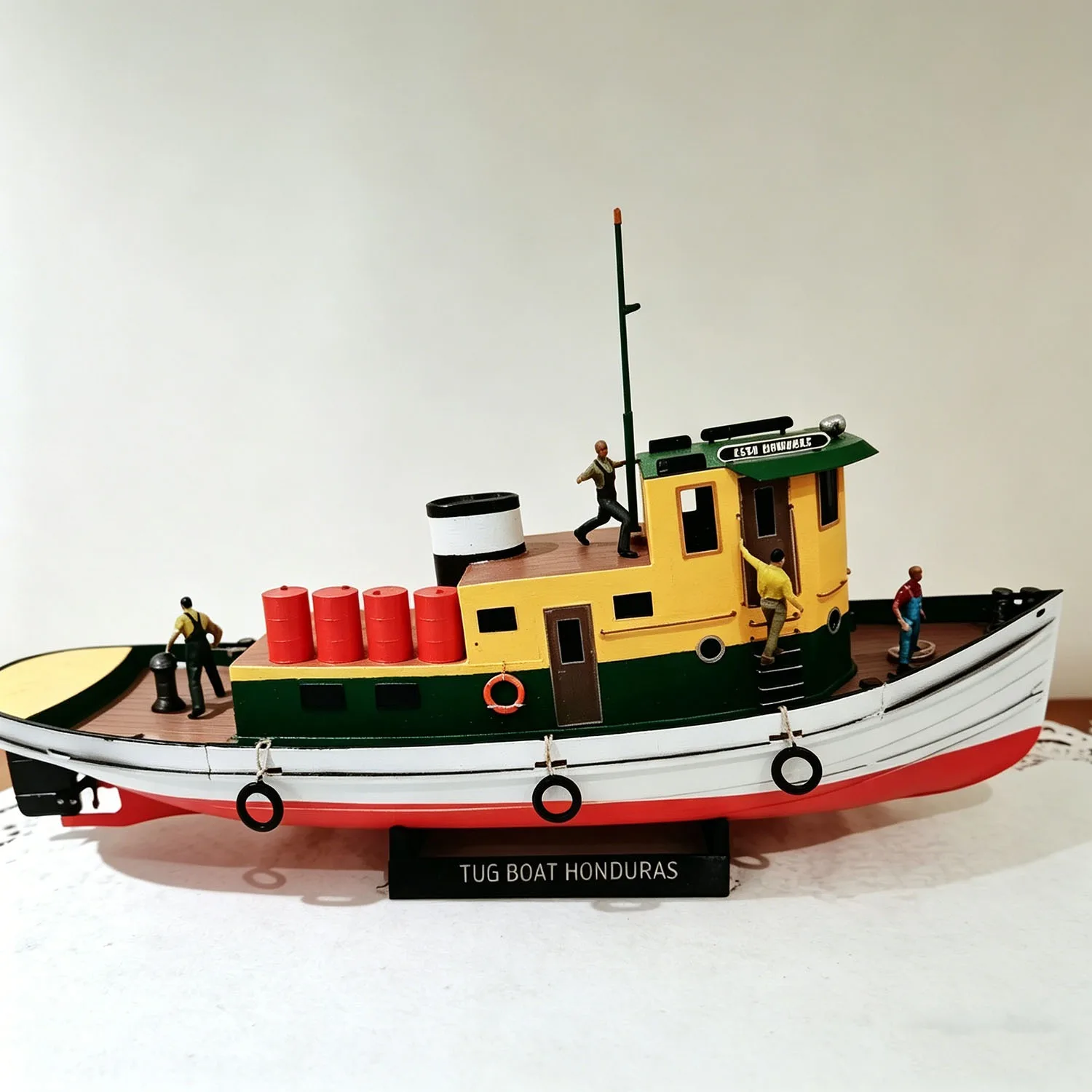 

Радиоуправляемый буксир серии R, 66 см, из ABS-пластика, 3D-сегментированная печатная модель, набор для сборки, игрушка-корабль