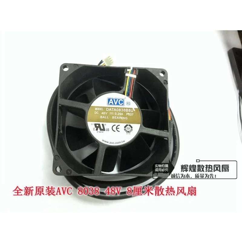 jfg-per-avc-8038-48v-029a-data0838b8u-ventola-di-raffreddamento-convertitore-di-frequenza-da-8-cm