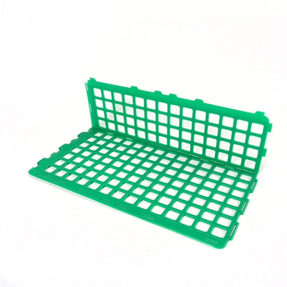 Green Black Pp Fruits Vegetable Display Divider Sumpermarket Shelf Partition Display Rack