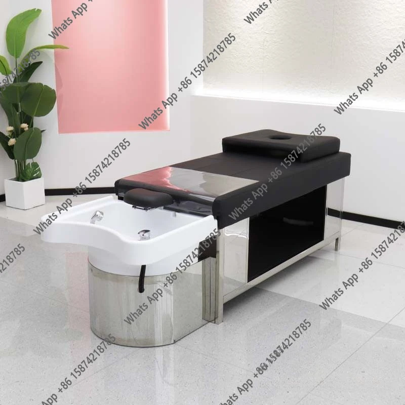 New ceramic basin shampoo bed barber shop hair salon special hair salon high-end Thai massage bed shampoo bed tide shop
