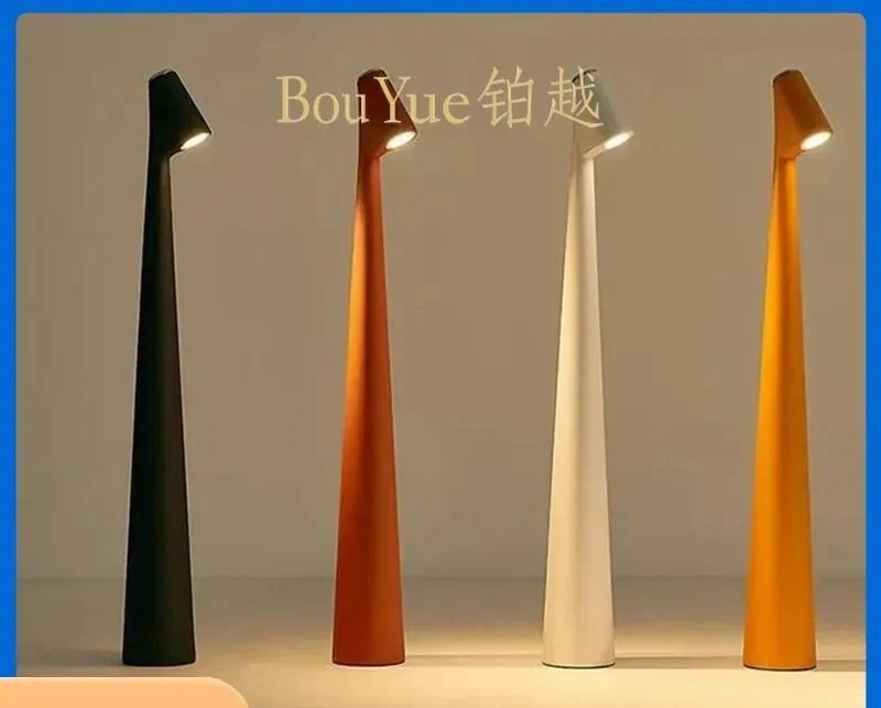 Rechargeable LED Desk Lamp Eye Care Reading Light Portable Table Nightlight for Bedroom Study Dining Room Decor Plastic