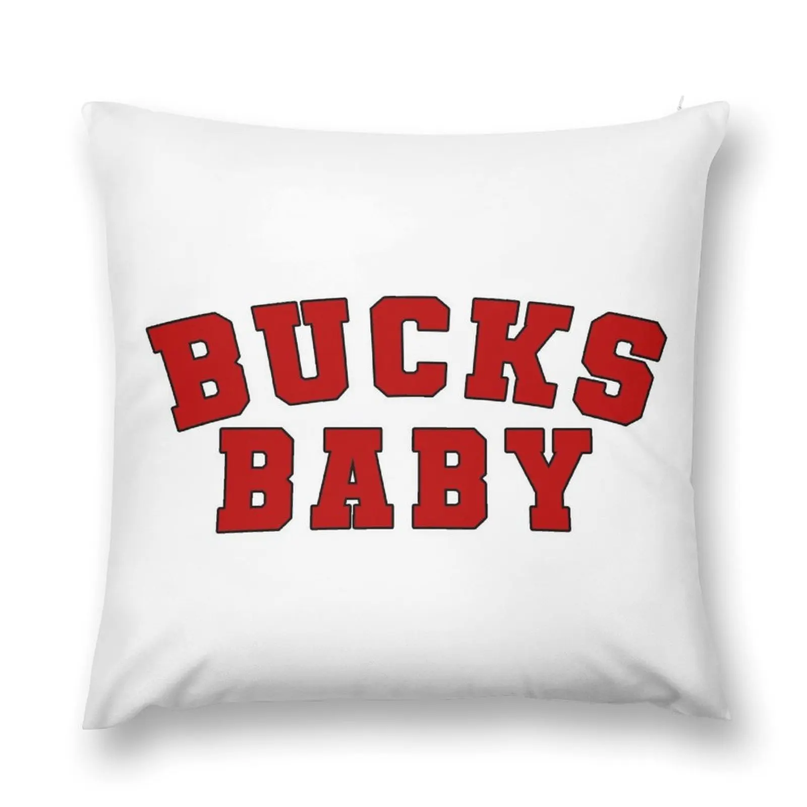 bucks baby Throw Pillow Sofa Cushions Cover New year pillow