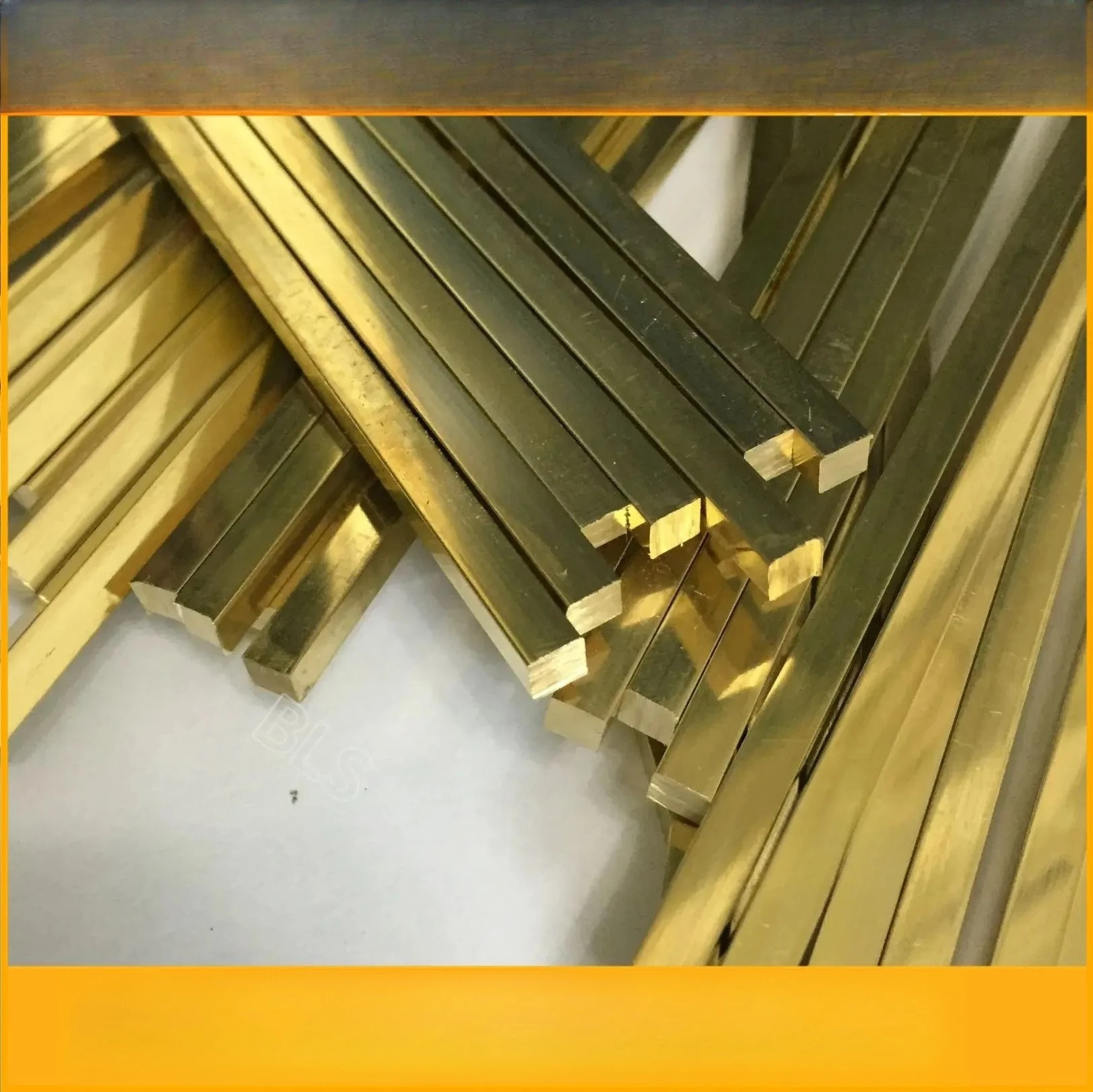 H59 Brass Flat Bar 2mm 3mm Thickness 5mm-20mm Width Pure Solid Metal Plate 495mm Length