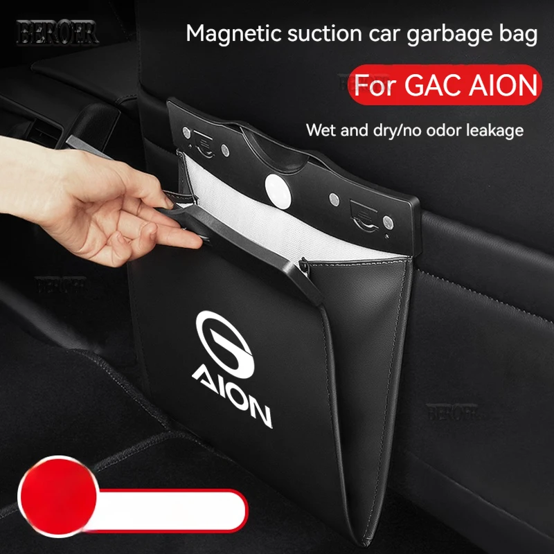 Car Seat Back Garbage Bag for Trumpchi AION Ga6 Ga3 Ga4 GS7 GS8 GS5 Super GS4 Plus Coupe Ga5 Ga8 Gac Gm6 Gm8 M8 Interior