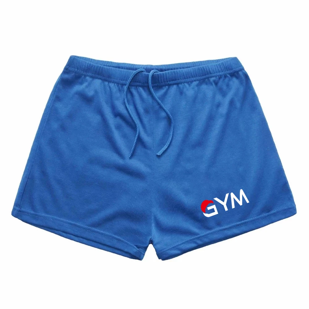 Men's summer personalized letter GYM printed pattern gym men's fitness running casual comfortable refreshing sports shorts