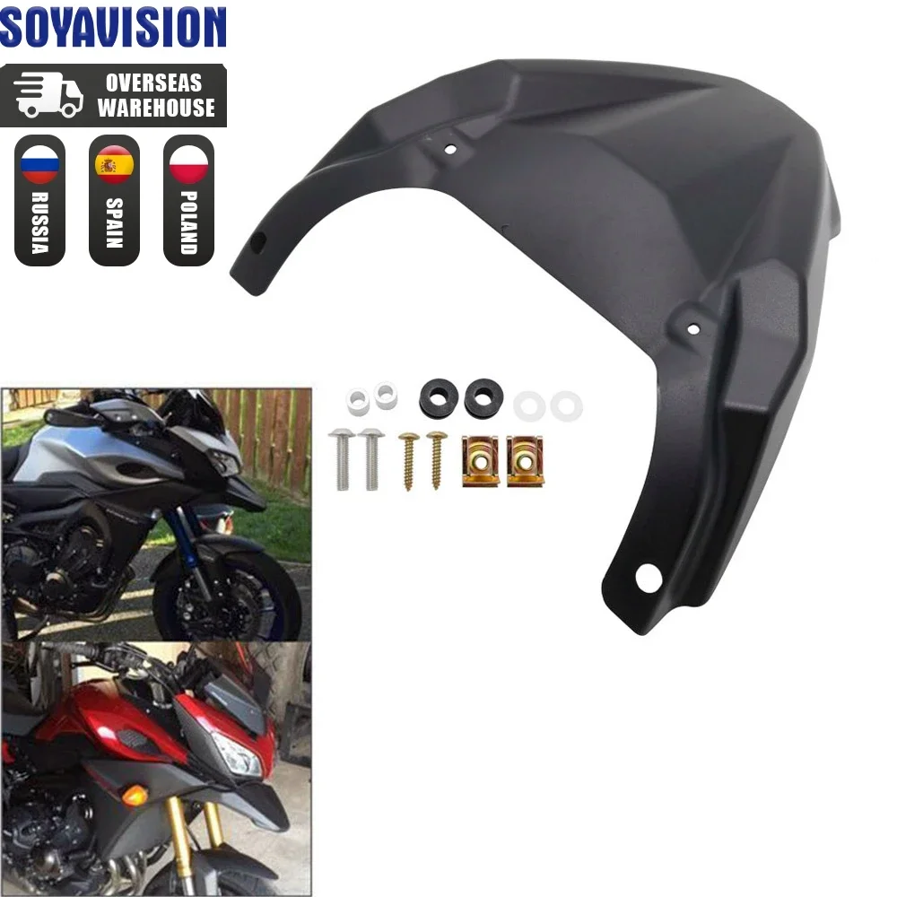 Front Wheel Fender For Yamaha MT09 MT 09 MT-09 Tracer 2015-2018 Beak Nose Cone Extension Cover Accessories