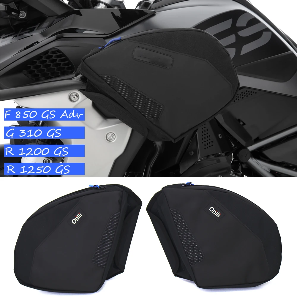 For BMW R1200GS R1250GS Motorcycle Frame Crash Bars Waterproof Bag Original Bumper Repair Tool Placement Bag G310GS F850GS Adv