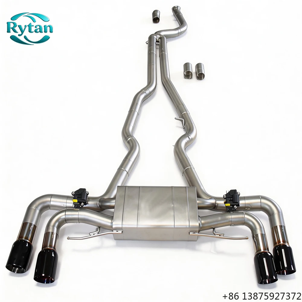 

Выхлопная система Rytan Valvetronic из высококачественной нержавеющей стали с клапаном, Catback, для BMW M340i (G20) 3.0T 2019-2021 гг.