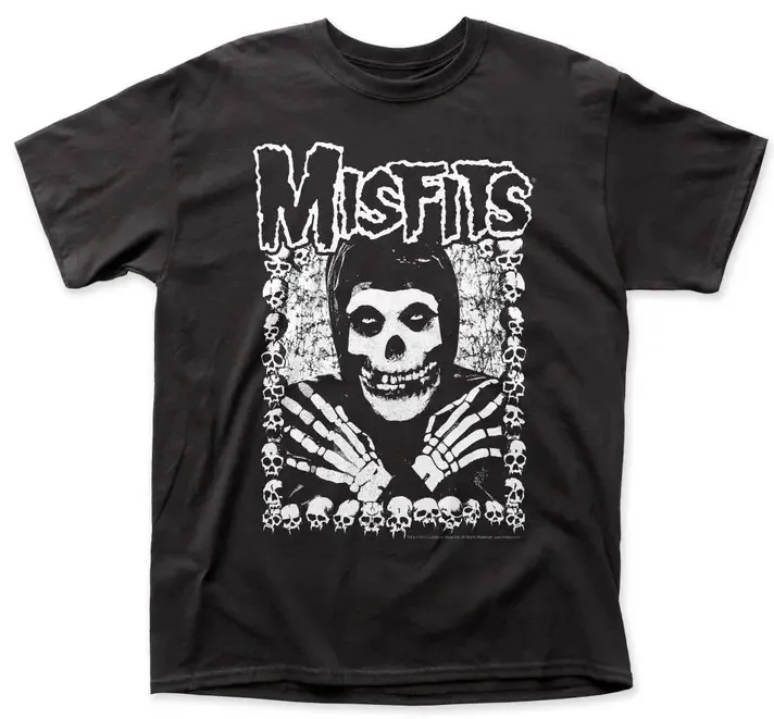 

The Misfits Punk Rock Band I Want Your Skulls Men's Traditional Classic T-Shirt