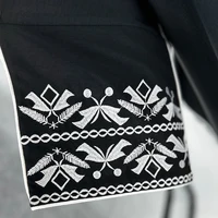 Mode classique brodé Abaya Hijab robe Kimono manteau vêtements d'extérieur femmes à manches longues en vrac arabe musulman dubaï marocain Caftan 5