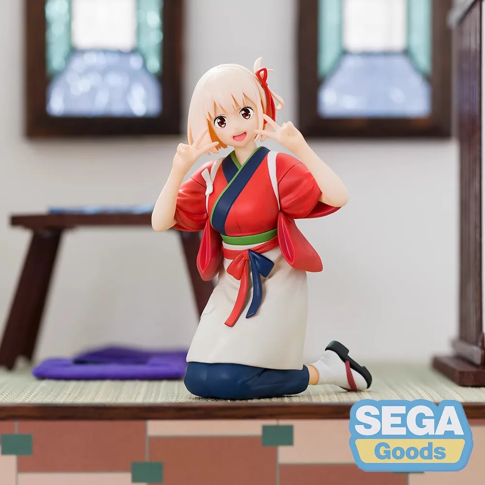 

Оригинальная Коллекционная Изысканная фигурка Sega Lycoreco Nishikiki Chishu, 14 см, анимационная периферийная модель, игрушка в подарок