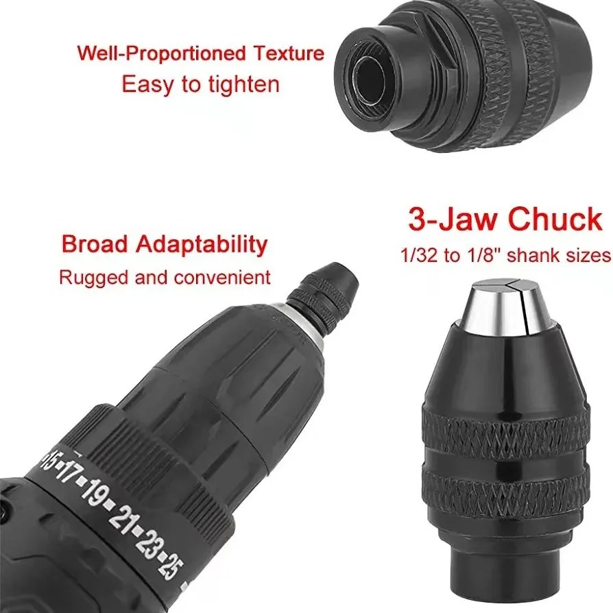 Electric Mill Chuck Set Precision Drill Tool Accessories for English  4485 and 4486 Models