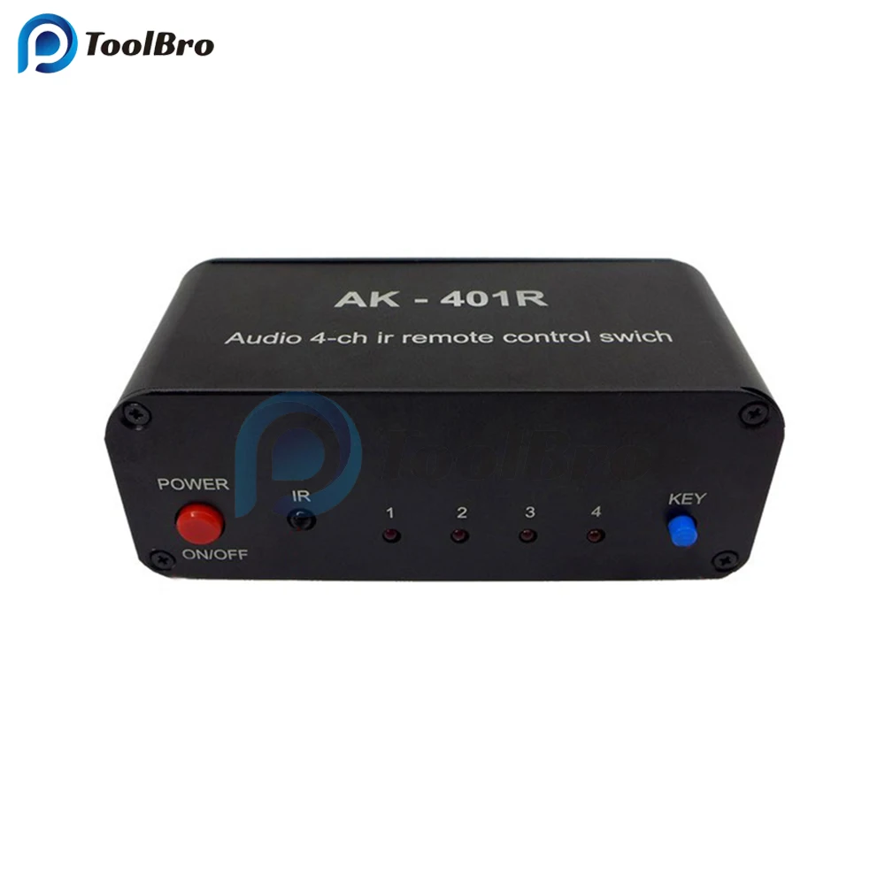 Imagem -02 - Interruptor de Controle Remoto para Placa Amplificadora Distribuidor de Sinal Selector Fonte Switcher ir Entradas Saída Rca dc 12v Canais