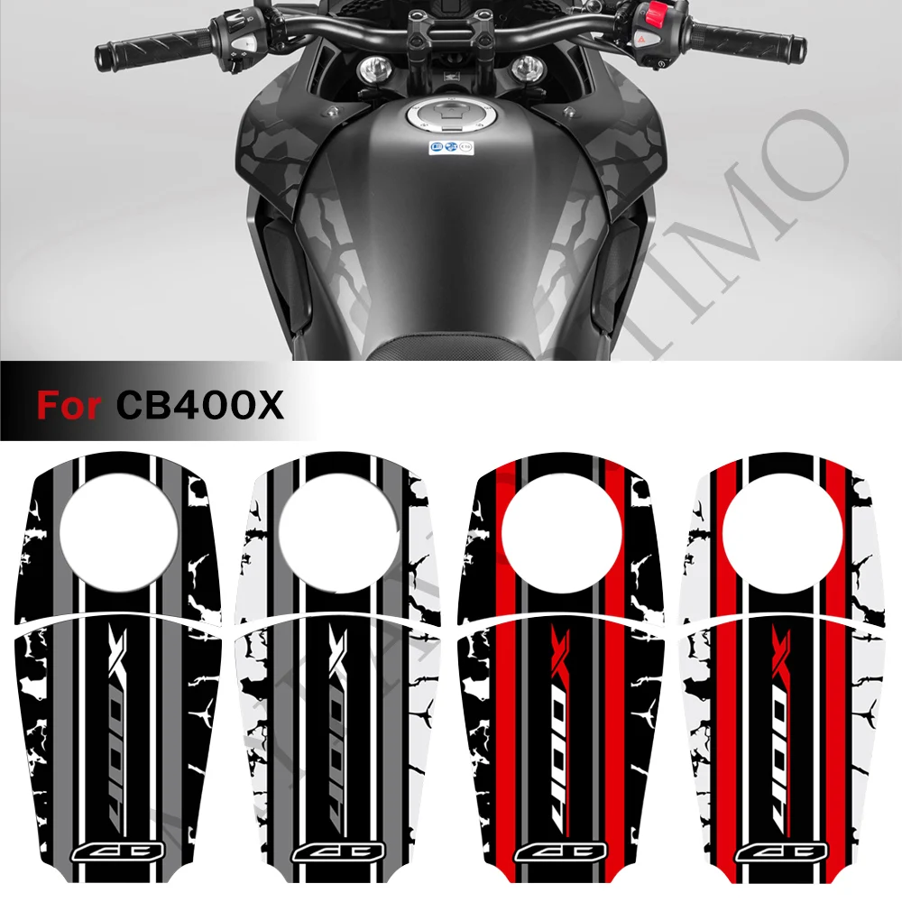 

For Honda CB400X CB 400X Tank Pad Sticker Anti-scratch Motorcycle Protector Helmet Emblem Trunk Luggage Fairing Fender Set Decal