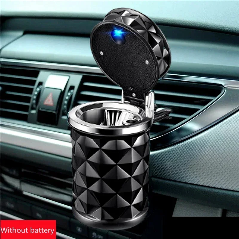 

Automotive Supplies Ashtray Creative LED Light Portable Universal High Quality Ashtray Fashion Automobile Interior Accessories