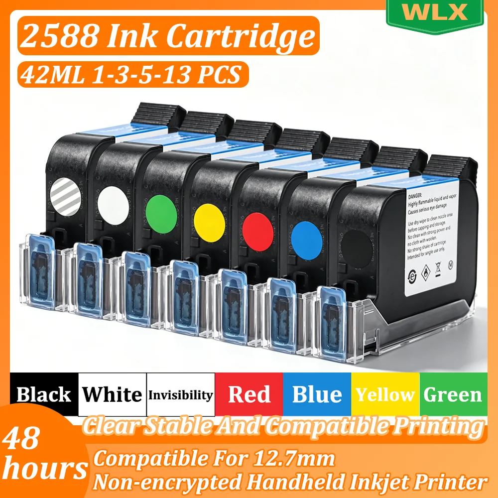 Solvent Printer Ink - خرطوشة حبر JS12 2588 - 42