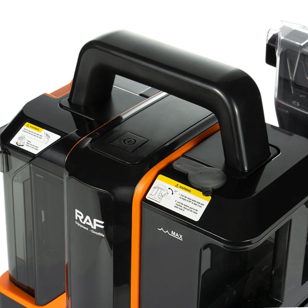 Przenośna myjka do dywanów Automatyczna szpula kablowa Silna cyklonowa technologia ssania do czyszczenia sofy Dywan Krzesło Łóżko