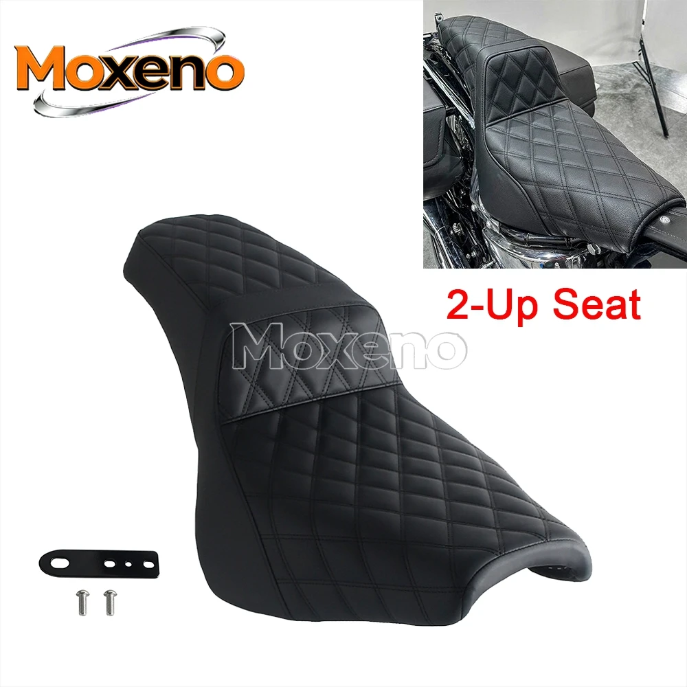 Motorcycle Full Seat For Harley Softail Street Bob FXBBS FXBB Slim FLSL Standard FXST  2018-Up Driver Passenger Seats Cushion - view 2