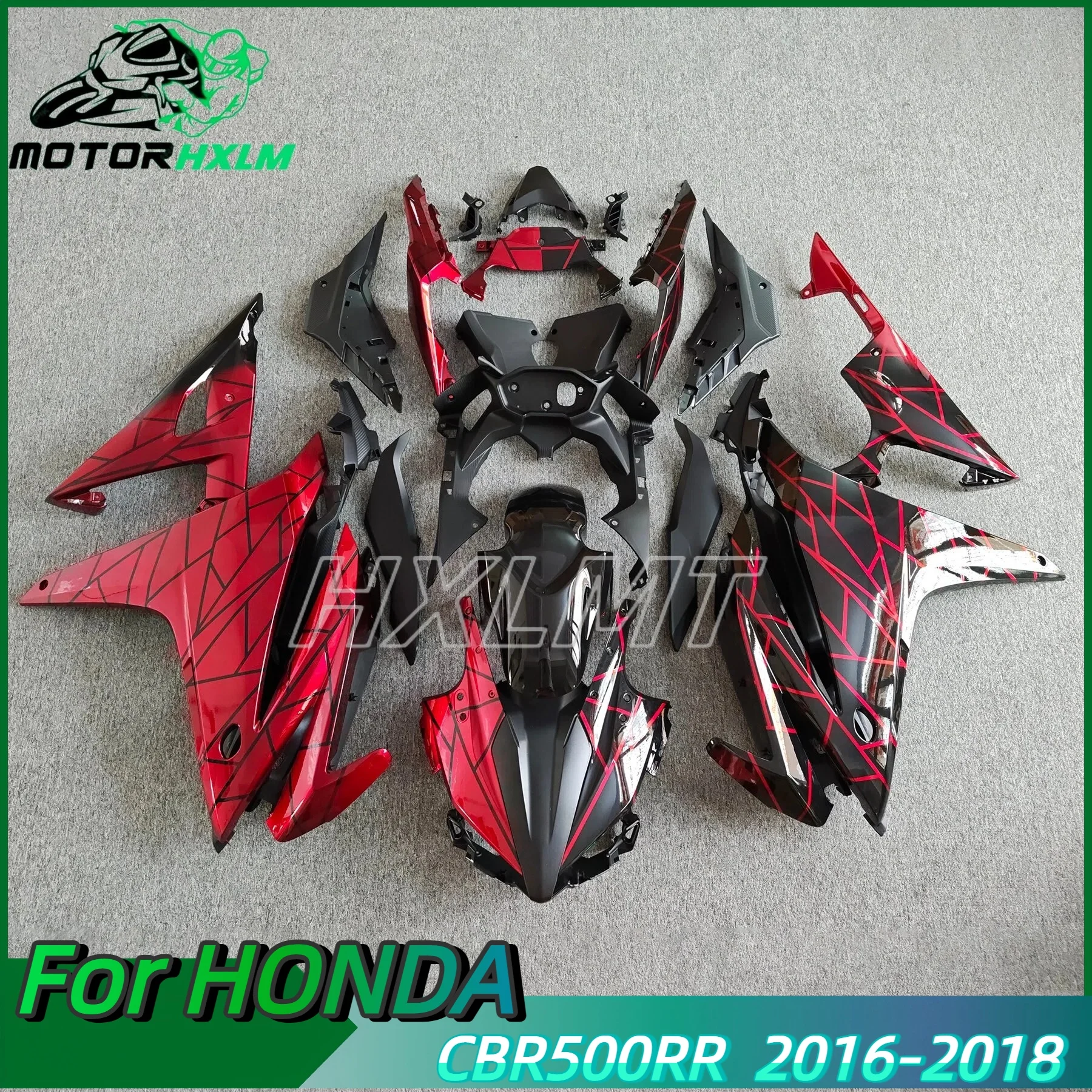 Plastic Shell Motorcycle Fairings Kit For HONDA CBR500RR 2016 2017 2018 CBR 500RR CBR500 16 17 18 Injection Bodywork Set