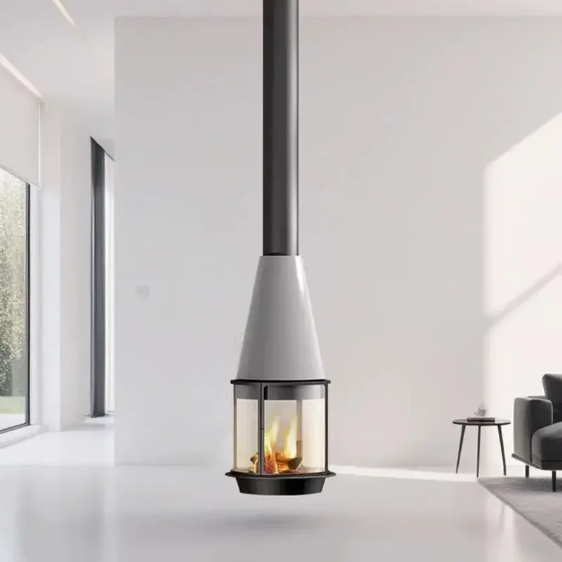 YAO TAO B&B hanging fireplace, electronic simulation, atomization fireplace, living room, villa club