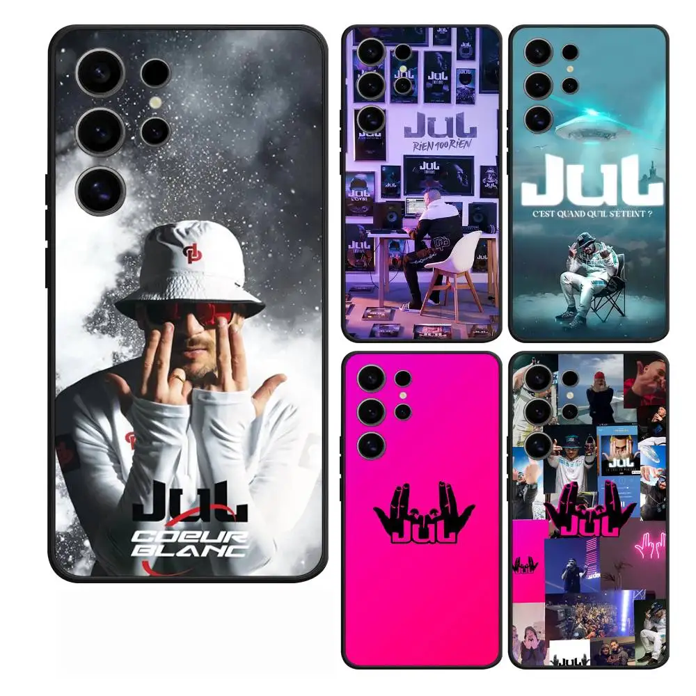 France J-Jul R-Rapper Case For Samsung Galaxy Case S25 S23 S22 S21 S30 S20 S10 Ultra Plus FE TPU Soft Cover
