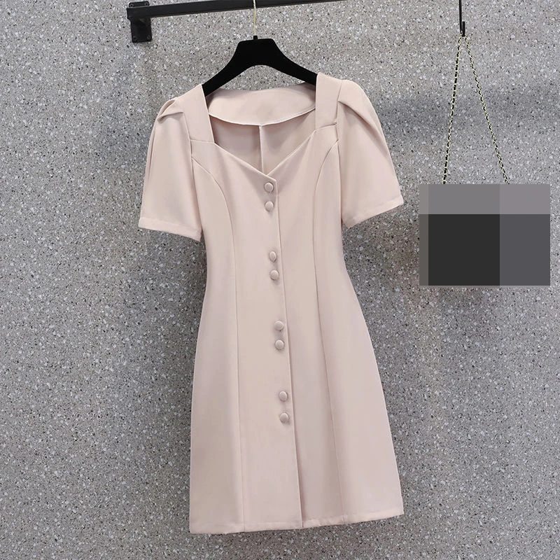 2022  women's clothing sister summer new design sense lady  thin chic dress  dress for women