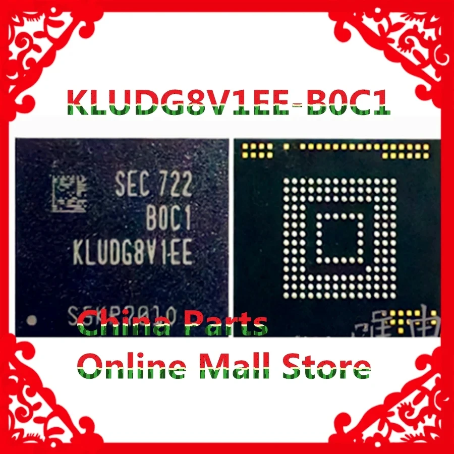 

KLUDG8V1EE-B0C1 128 ГБ BGA H9QT1GGBN6X129 Память UMCP 12+256 ГБ BGA254