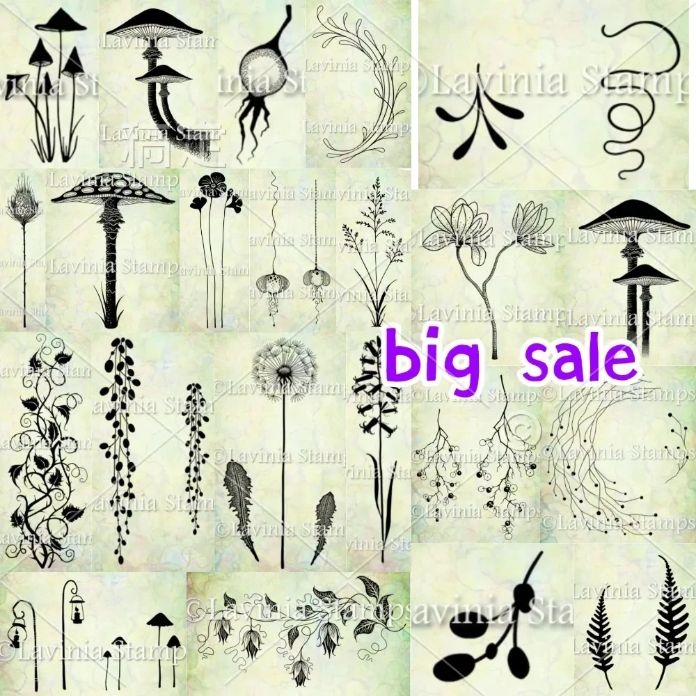 Lantern fruit and flowers big sale clear silicone stamps for DIY scrapbooking craft supplies stamp photo album card making view 2