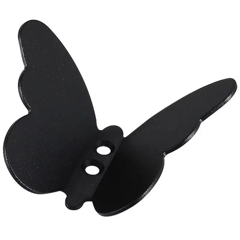 ABWR-Stainless Steel Anti-Rust Wall Mounted Butterfly Shaped Towel Hangers Three-Dimensional Gold/Silver Black
