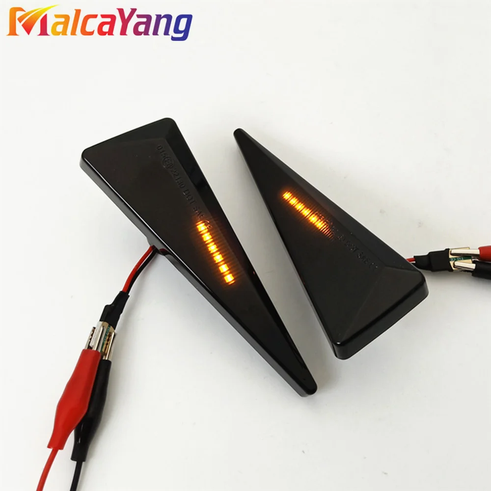 Picture 5: 2Pcs Dynamic LED Side Marker Light Turn Repeater Lamps For Renault Espace MK4 Vel Satis Wind Avantime Megane 2 Scenic 2 Espace 4