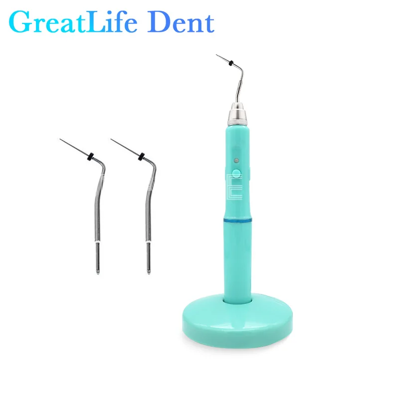 

Dental Gutta Percha Endodontic Obturation Systems Cordless Wireless Root Canal Filling With 2 Tips Endo Heated Pen Dentist