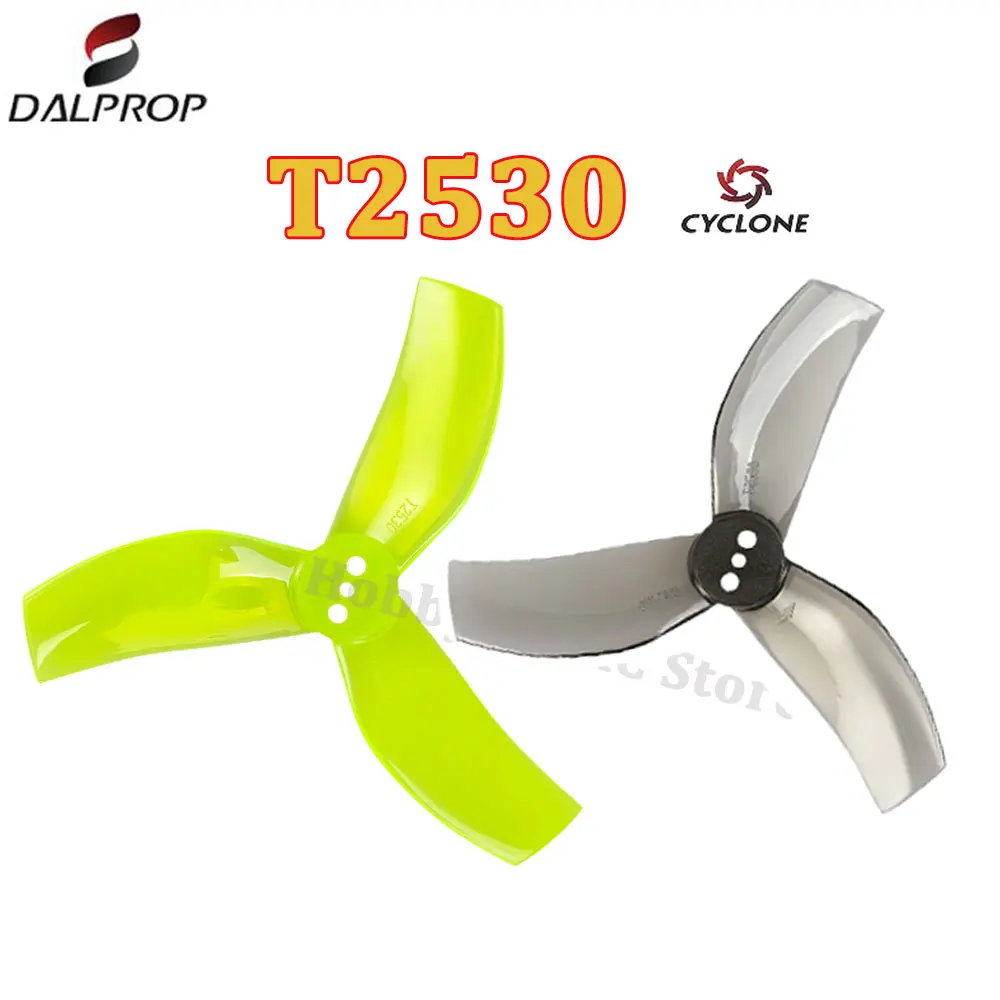 4Pairs DALPROP New Cyclone T2530 2.5 inch 3-Blade PC Propeller for FPV Freestyle 2.5inch Cinewhoop Ducted Drones