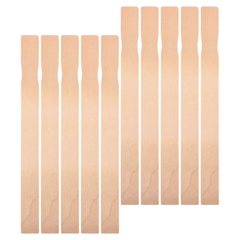 

10pcs Paint Stir Stick Wood Craft Sticks for Epoxy Resin Mixing Reusable Smooth Finish DIY Projects Art Creations