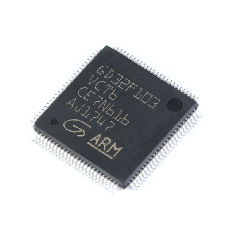 Original Authentic GD32F103VCT6 LQFP-100 Cortex-M3 32-bit 108MHz 256K Flash MCU IC for Hardware Designer BOM Buyer Industrial