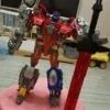 En STOCK juguetes de transformación Computron 5 en 1 combinación W8617 Warbotron Scattershot figura de acción deformación Robot Anime modelo 4