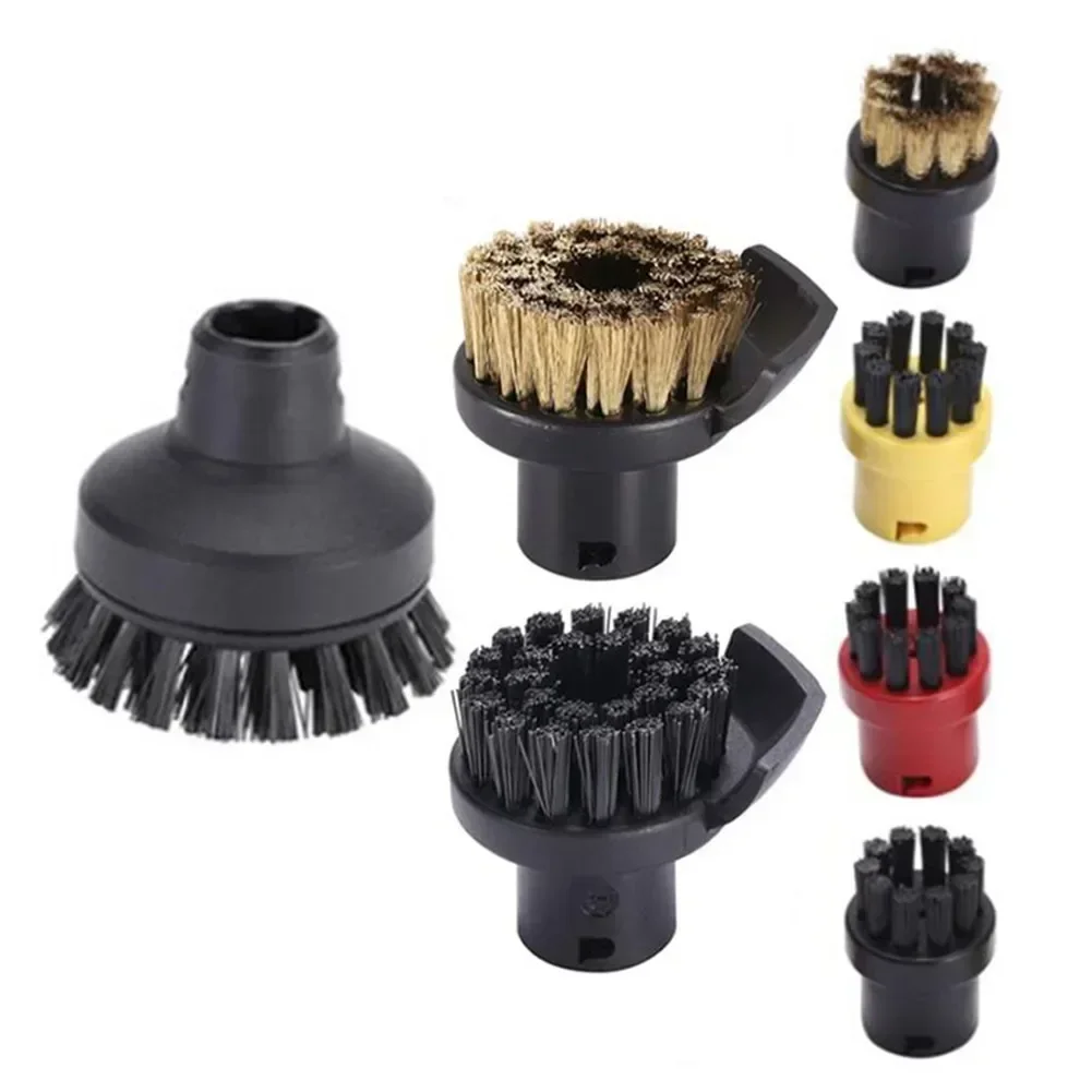 Round Brush For Karcher Steam Cleaner Point Jet Nozzle Complete Black SC Series Vacuum Cleaner Tools For Home