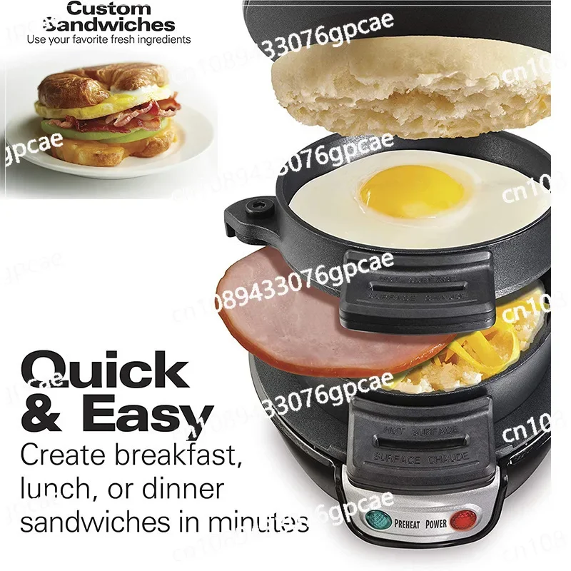 Sandwich Bread Machine Household Fried Electric Cake Pan European Waffle Breakfast Machine Steak Machine Turtle Driver