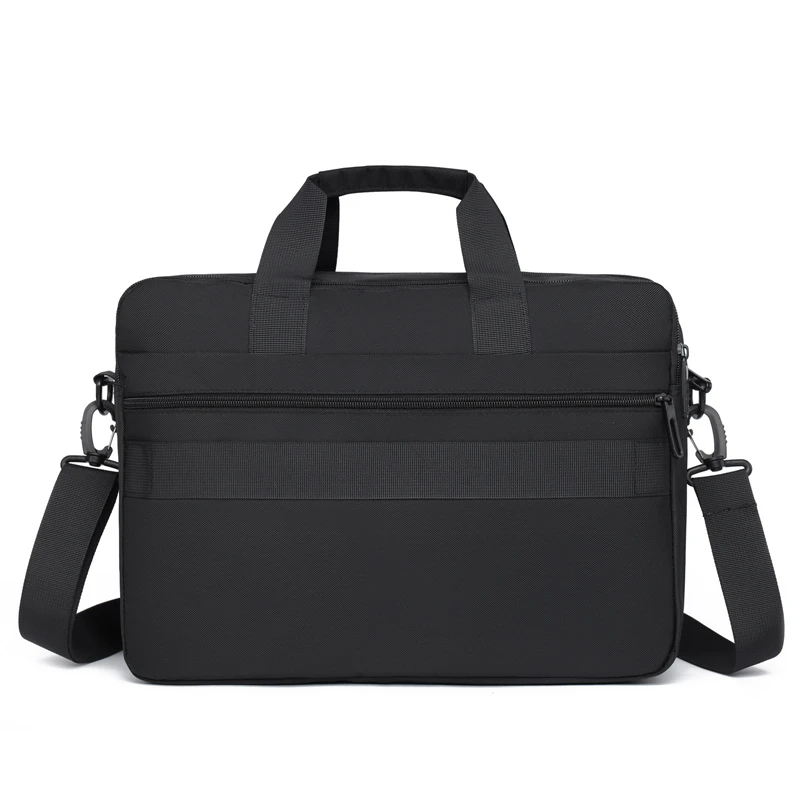

Busin Men's Ox Cloth oulder Bag Large Capaci Multi-Function Crossbody Bag Travel Bag Nylon Material Zipper Closure