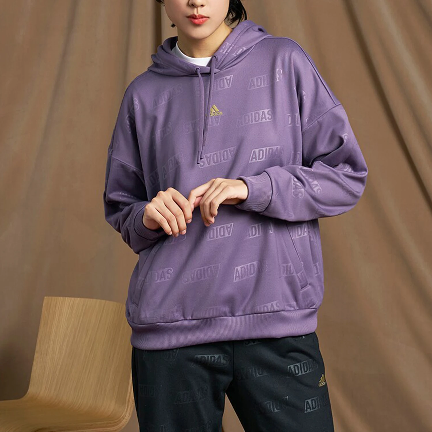 

Adidas genuine Winter New Women's Casual Hooded Sweatshirt IM2585