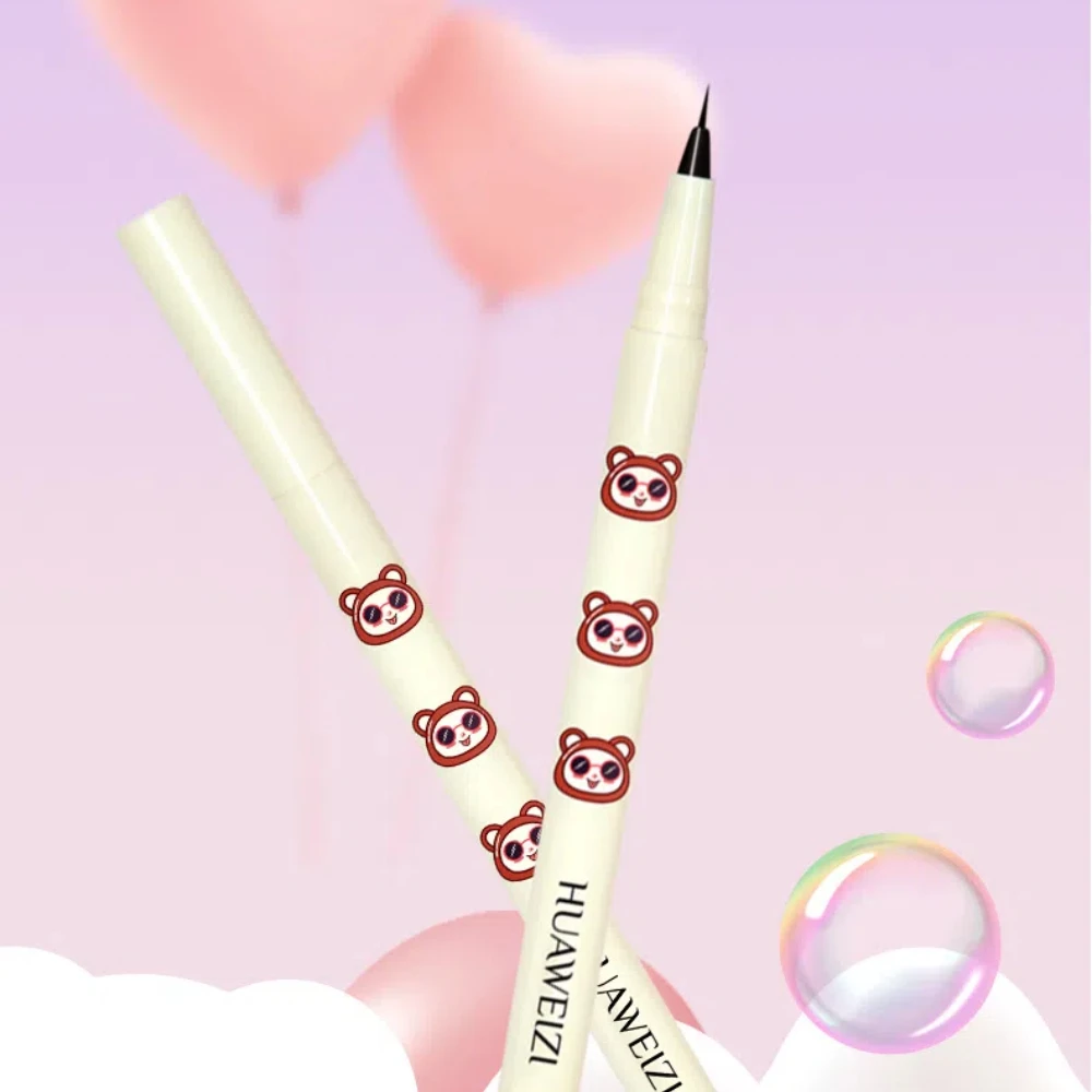 Ultradunne zwartbruine vloeibare eyeliner waterdicht blijvend zijdeachtig mat liggend zijderups onderste wimper make-up potlood Koreaanse cosmetica