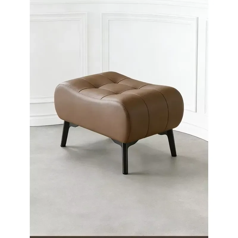Light Luxury Shoe Changing Stool Modern Leisure Living Room Advanced Sofa Stool Household Pier Stool for Shoe Change