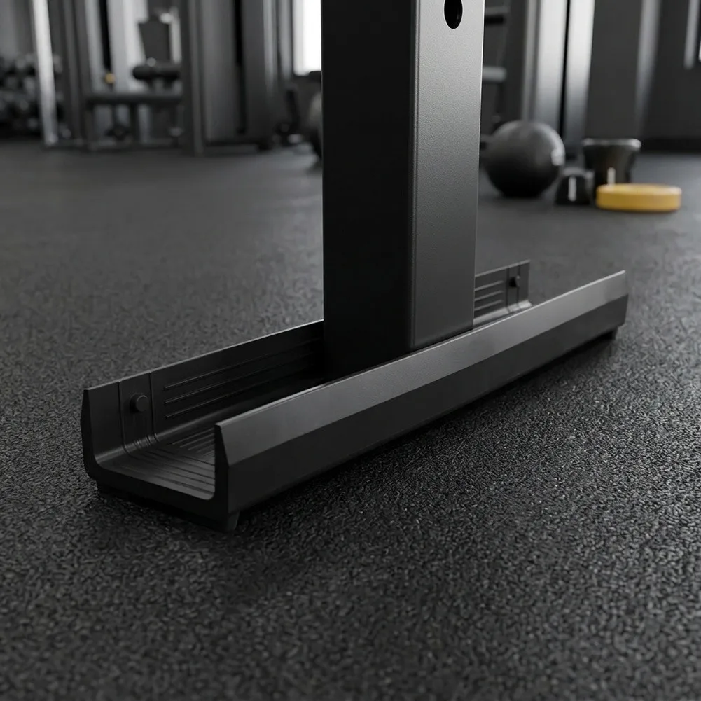 For Squat Rack Safety Arms Pads Rubber Covers 3-Sided Protection ForGym Portable Fitness Equipment Accessories