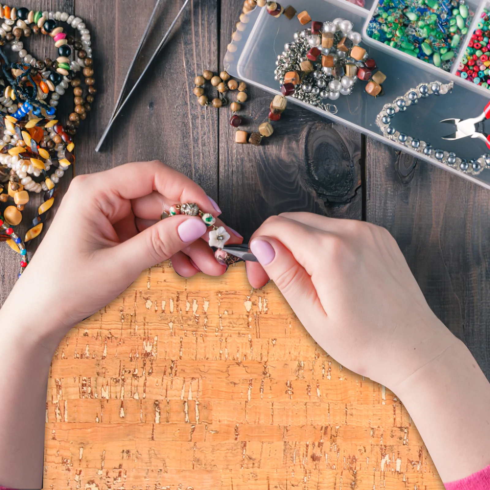 

Wood Grain Pu Textured Fabric for Bow Making DIY nament Artificial Sheets Non Fray H made Crafts Gifts